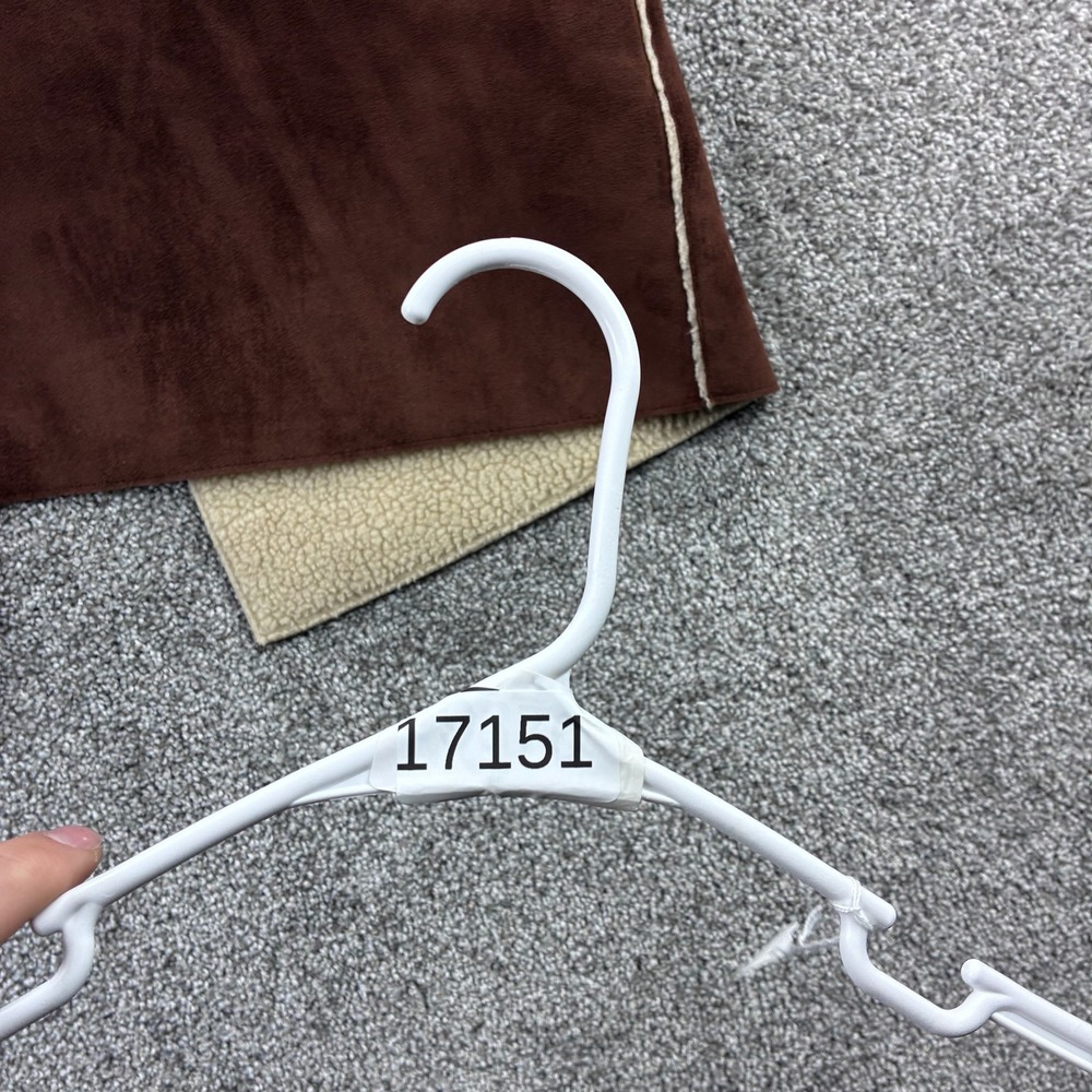 Lauren Ralph Lauren Faux Suede Coat Womens Petite Medium Brown Sherpa Lined - Picture 6 of 6